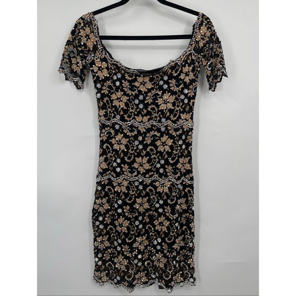 Camille Flawless Couture Swarovski Dress OS (0-8)
